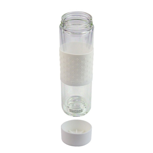 Термобутылка Sigg H&C Glass WMB Midnight розовый, 0,4 л