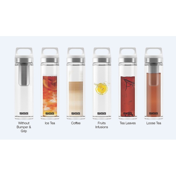 Термобутылка Sigg H&C Glass WMB Midnight розовый, 0,4 л