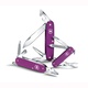 Нож Victorinox Alox Pioneer фиолетовый. Фото 3