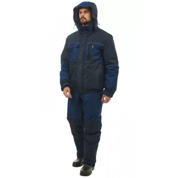 Костюм Skadi Gear Иртыш (Dobby Soccer Ripstop) синий/серый