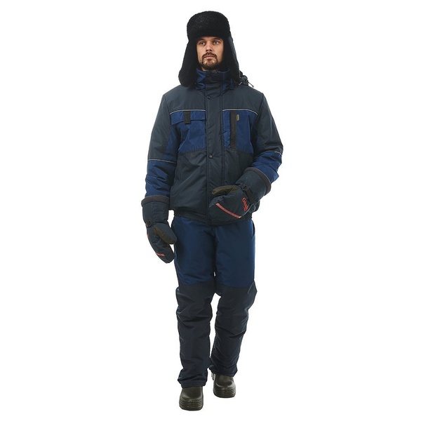 Костюм Skadi Gear Иртыш (Dobby Soccer Ripstop) синий/серый
