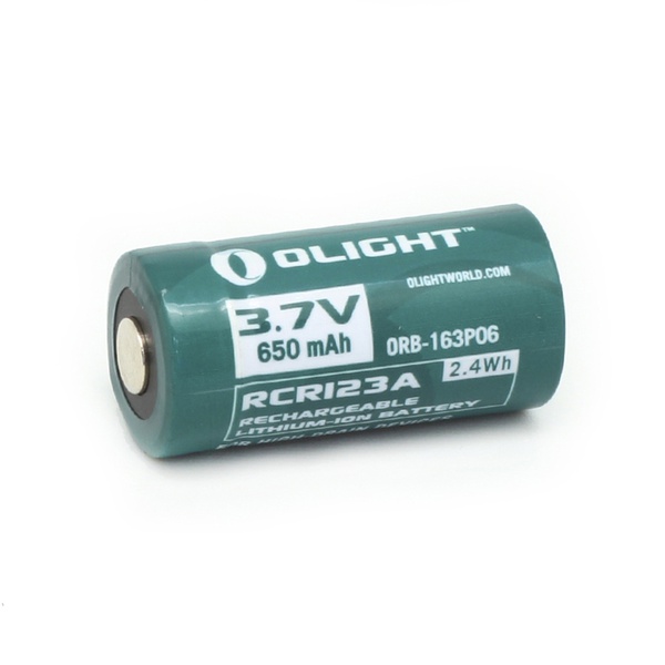 Аккумулятор Olight 16340 3,7 В 650 mAh + USB порт зарядки