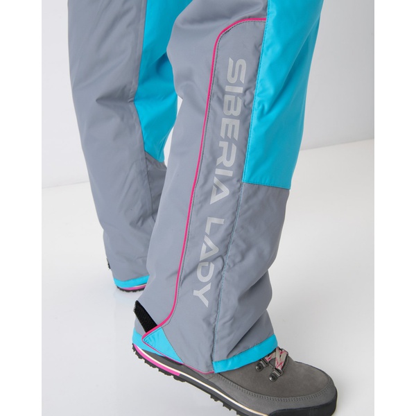 Костюм женский Huntsman Siberia Lady серый/голубой, тк. Breathable