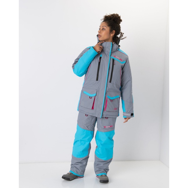 Костюм женский Huntsman Siberia Lady серый/голубой, тк. Breathable