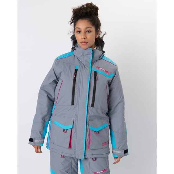 Костюм женский Huntsman Siberia Lady серый/голубой, тк. Breathable