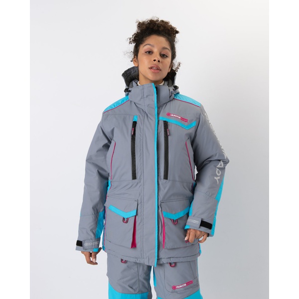Костюм женский Huntsman Siberia Lady серый/голубой, тк. Breathable