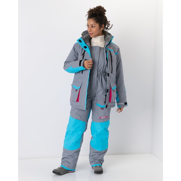 Костюм женский Huntsman Siberia Lady серый/голубой, тк. Breathable