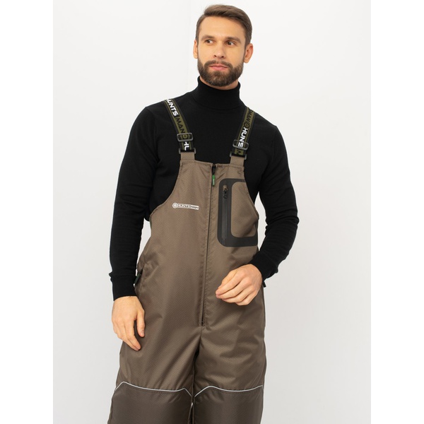 Костюм зимний Huntsman Полюс Lux хаки, тк. Cell