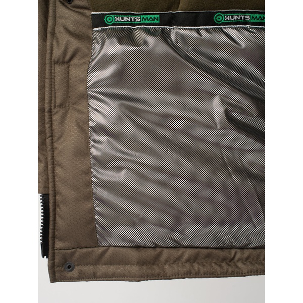 Костюм зимний Huntsman Полюс Lux хаки, тк. Cell