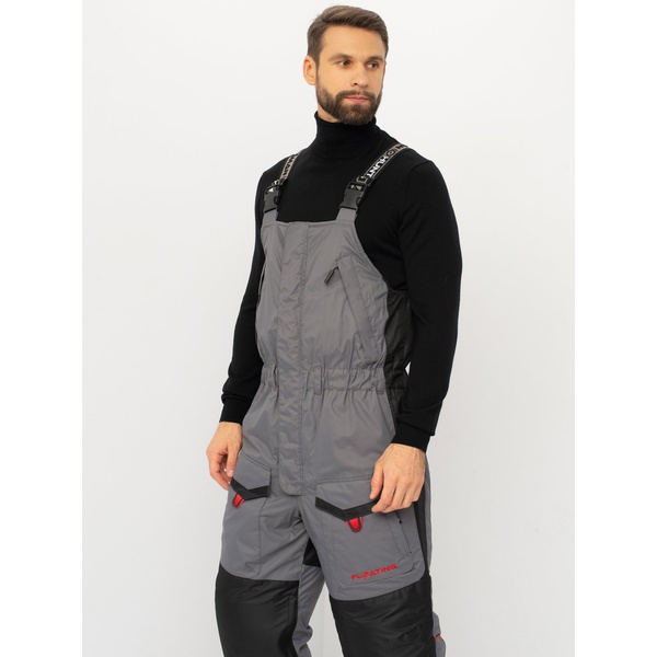 Костюм Huntsman Siberia Floating (поплавок) серый/чёрный, тк. Breathable