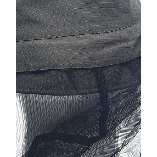 Панама-накомарник Huntsman Трансформер (тк. смесовая, рип-стоп) Хаки