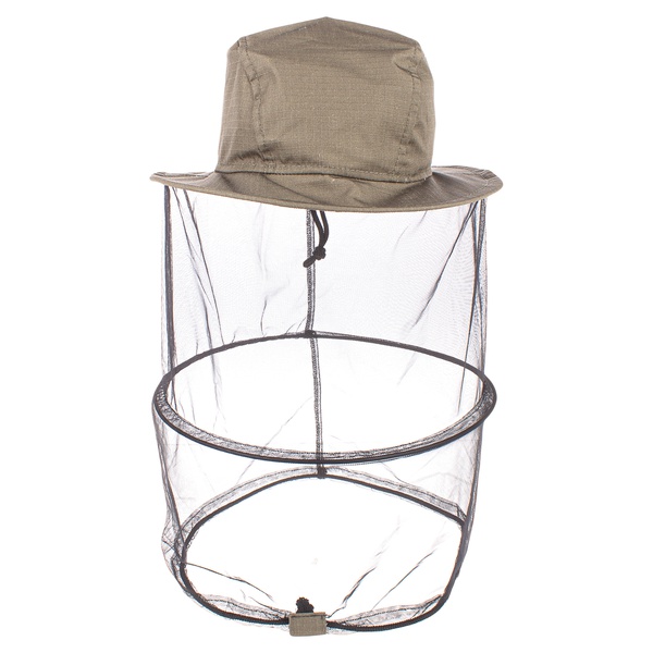 Панама-накомарник Huntsman с кольцом Антигнус (тк. смесовая рипстоп) Хаки