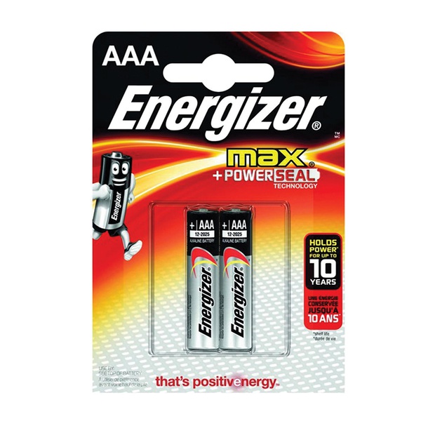 Батарейки Energizer Max E92/AAA BP 2 RU 9