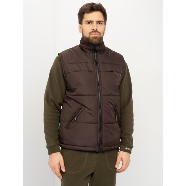 Жилет Huntsman Беркут коричневый, тк. Дюспо