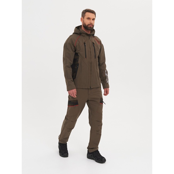 Костюм Huntsman Матрица хаки (CN001), тк. Nylon Cotton