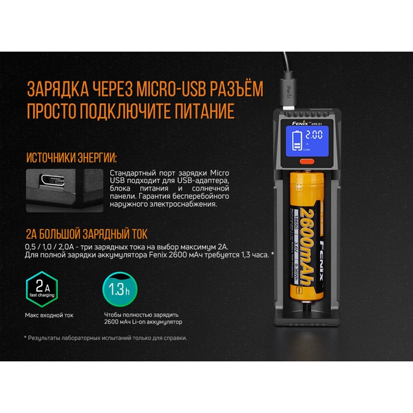 Устройство зарядное Fenix ARE-D1