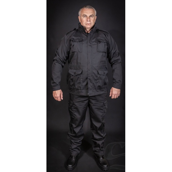 Костюм летний Skadi Gear М-65 (смесовая рип-стоп) Чёрный