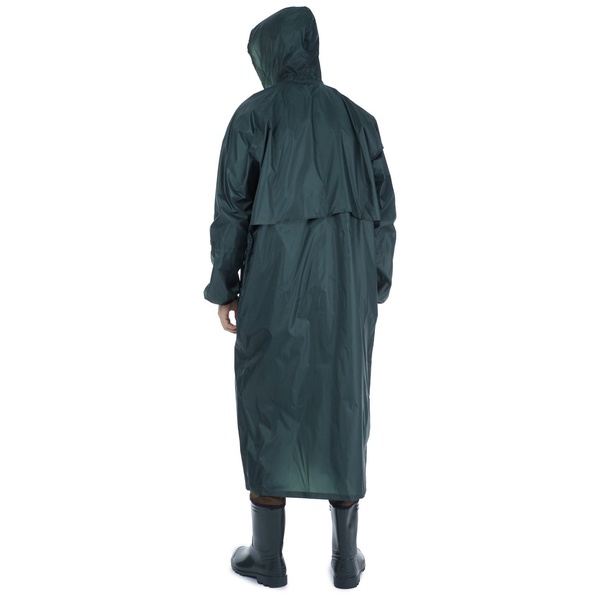 Плащ ветровлагозащитный Skadi Gear Роса (PU) Зелёный