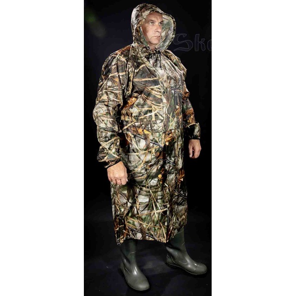 Плащ ветровлагозащитный Skadi Gear Роса (PU) Камыш