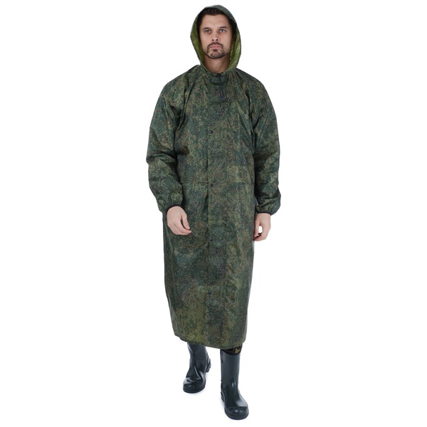 Плащ ветровлагозащитный Skadi Gear Роса (PU) Пиксель