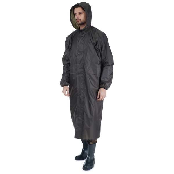 Плащ ветровлагозащитный Skadi Gear Роса (PU) Хаки