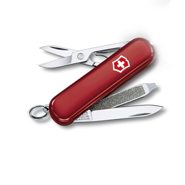 Нож-брелок Victorinox Classic SwissLite красный