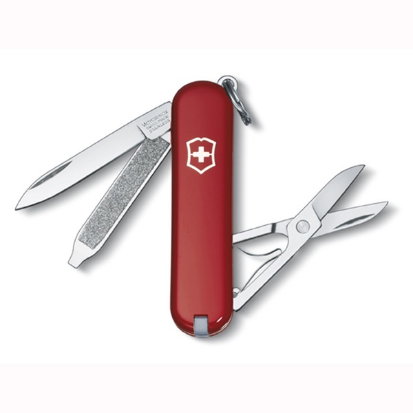 Нож-брелок Victorinox Classic красный