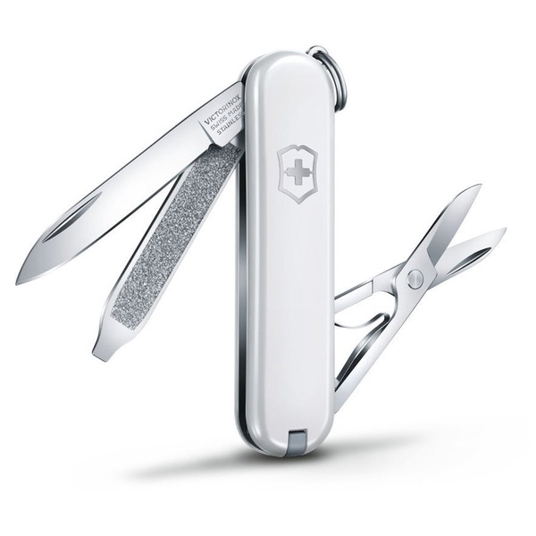 Нож-брелок Victorinox Classic (блистер) белый