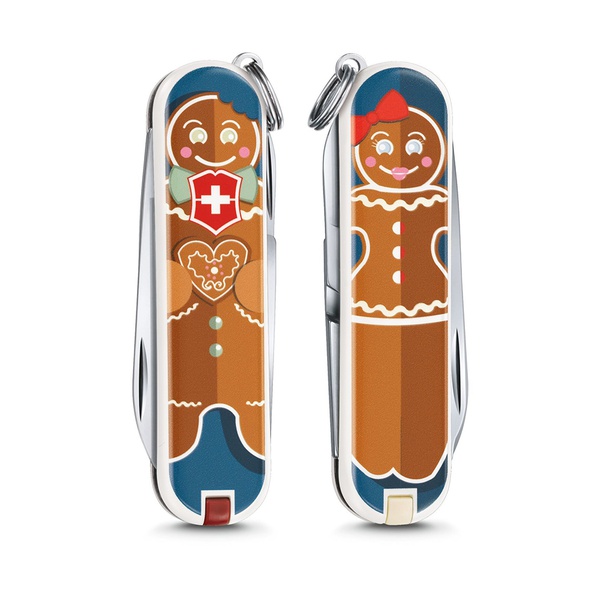 Нож-брелок Victorinox Classic LE 2019 gingerbread love
