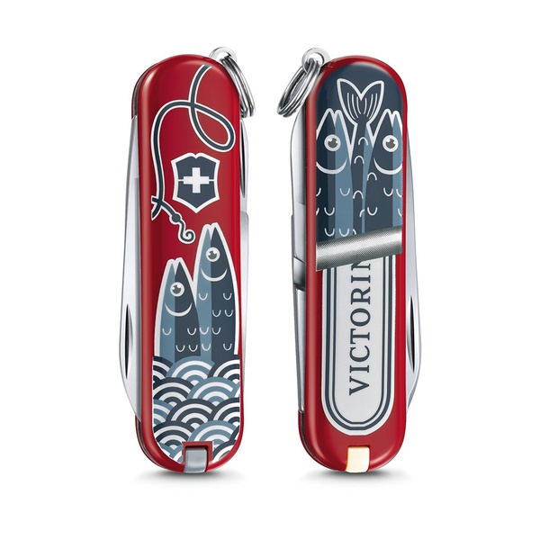 Нож-брелок Victorinox Classic LE 2019 sardine can