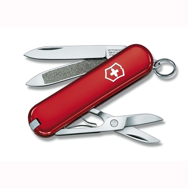 Нож-брелок Victorinox Classic 0.6203 красный