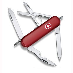 Нож-брелок Victorinox Classic Midnite Manager красный