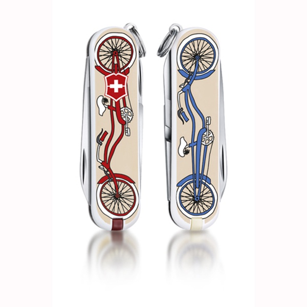 Нож-брелок Victorinox Classic LE 2015 bicycle