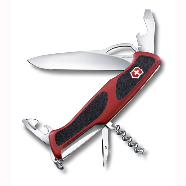 Нож Victorinox RangerGrip 61 красный/чёрный