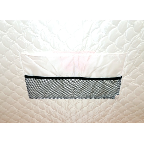 Палатка для зимней рыбалки Пингвин 2 Термолайт (каркас В95Т1) бело-оранжевый