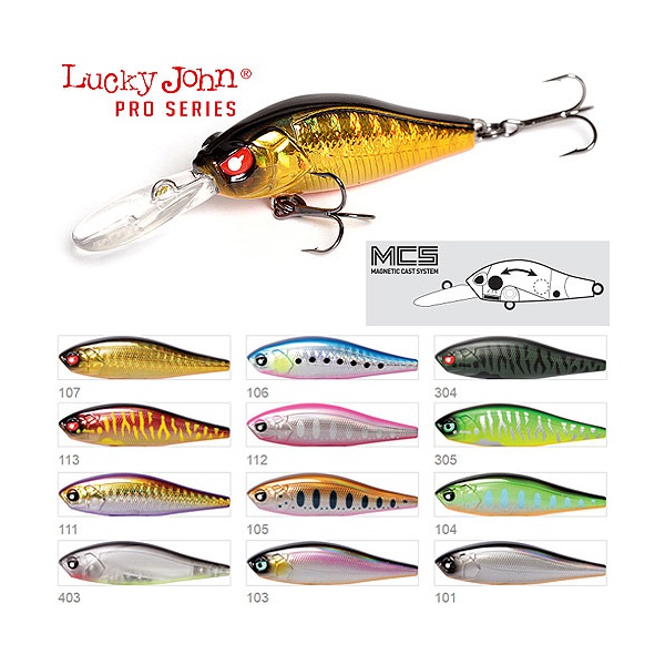 Воблер Lucky John Pro Series Anira LBSP 3,9 см 304