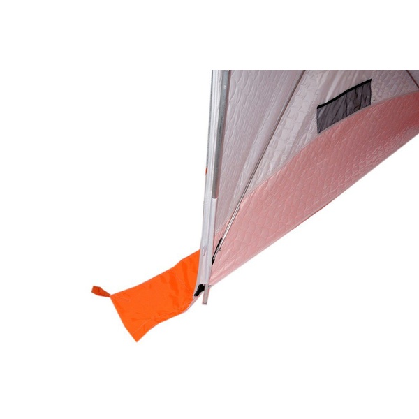 Палатка всесезонная Пингвин Призма Шелтерс Премиум Термолайт (каркас В95Т1) бело/оранжевый