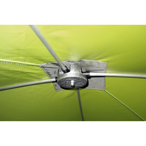 Баня походная Пингвин Призма Премиум (1-сл) (каркас композит) бело-зеленый