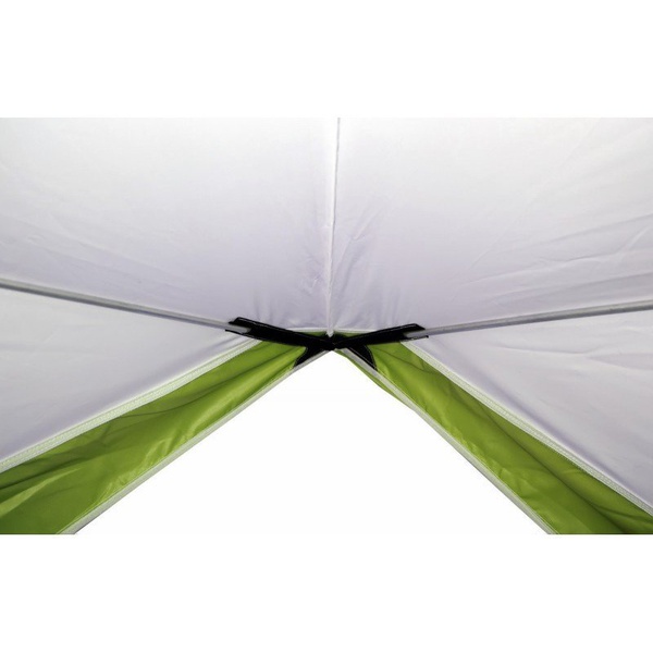 Баня походная Пингвин Призма Премиум (1-сл) (каркас композит) бело-зеленый