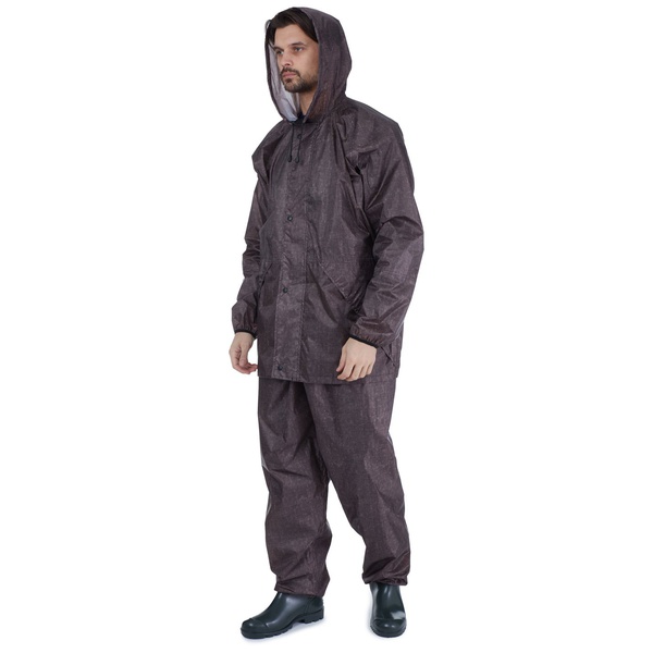 Костюм ветровлагозащитный Skadi Gear Роса (PU) Коричневый пиксель