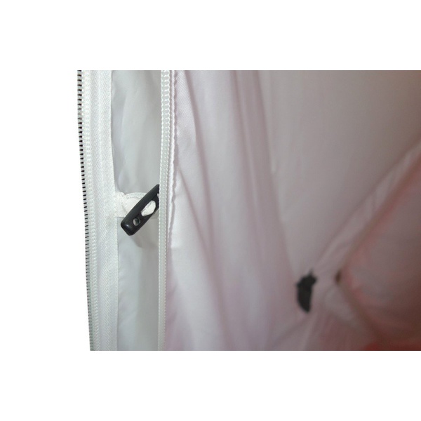 Всесезонная палатка Пингвин Призма Шелтерс Премиум (2-сл) (каркас В95Т1) бело/оранжевый