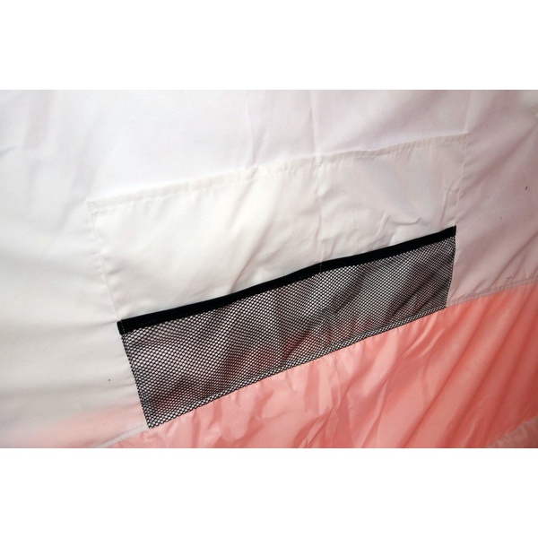 Всесезонная палатка Пингвин Призма Шелтерс Премиум (2-сл) (каркас В95Т1) бело/оранжевый