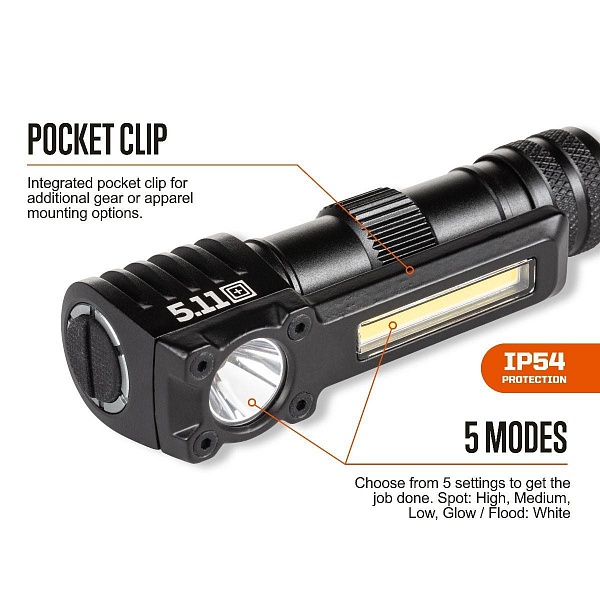 Фонарь 5.11 Tactical Rapid HL 1AA