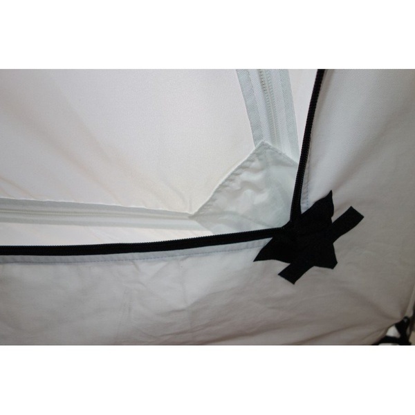 Палатка для зимней рыбалки Пингвин 3.5 (2-сл.) (каркас В95Т1) бело-синий