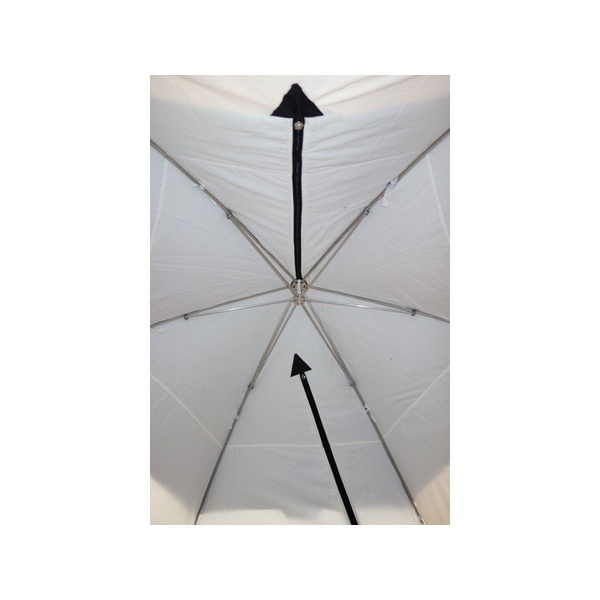 Палатка для зимней рыбалки Пингвин 3.5 (2-сл.) (каркас В95Т1) бело-синий