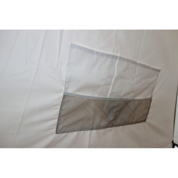 Палатка для зимней рыбалки Пингвин 3.5 (2-сл.) (каркас В95Т1) бело-синий