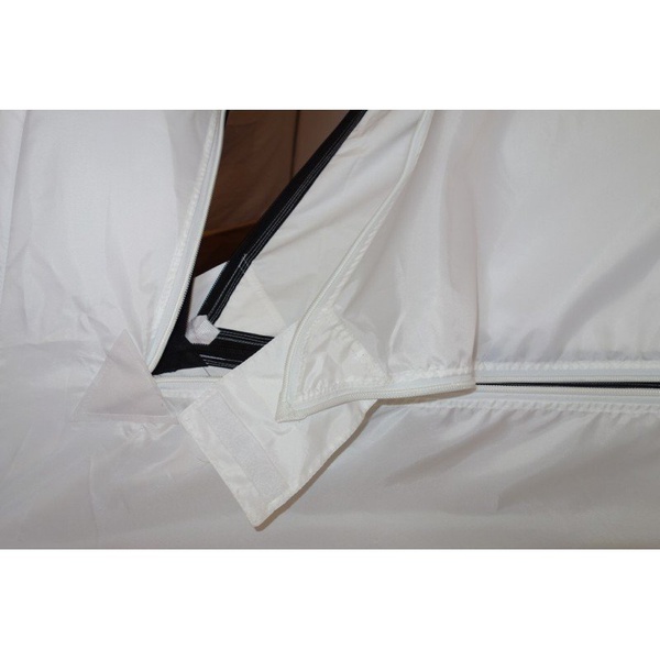 Палатка для зимней рыбалки Пингвин 3.5 (2-сл.) (каркас В95Т1) бело-синий