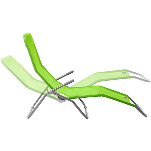 Шезлонг GoGarden Comfy зелёный