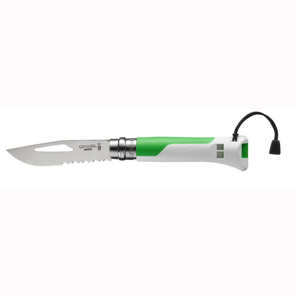 Нож Opinel №8 Fluo green