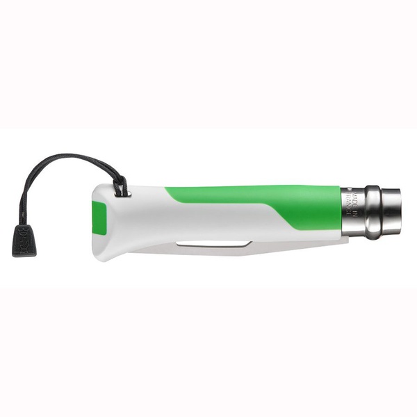 Нож Opinel №8 Fluo green